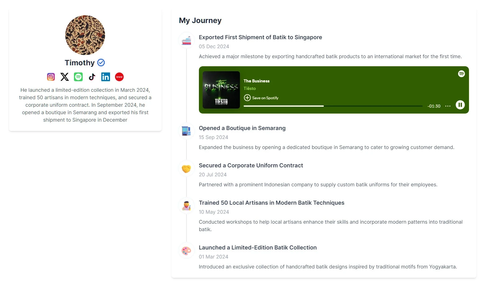 Journ screenshot